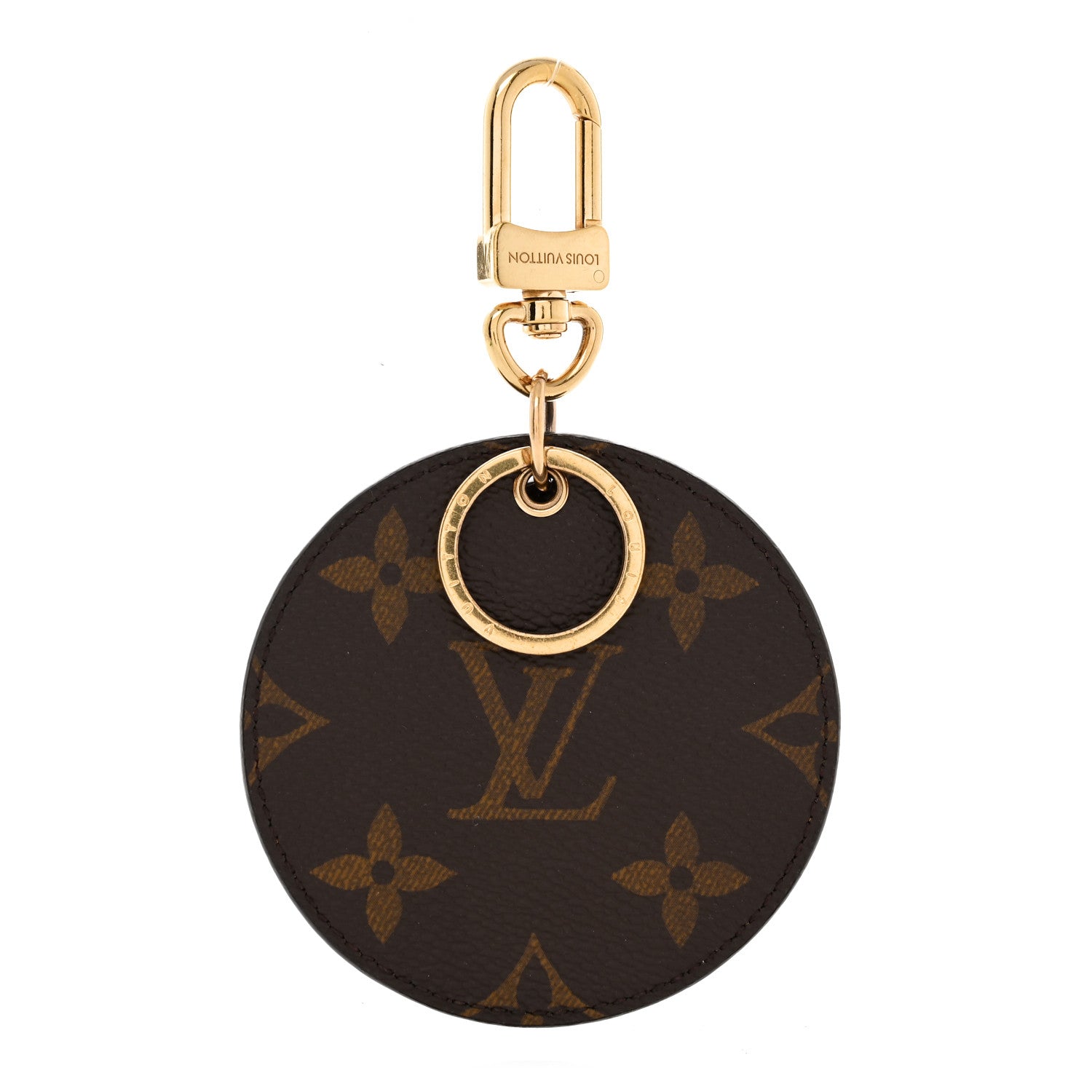 Louis Vuitton Monogram Reverse Key Holder Bag Charm 1 of 4