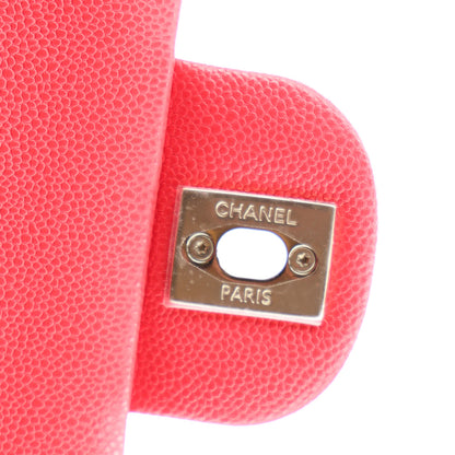 Chanel Caviar Quilted Small Double Flap Red 8 of 11