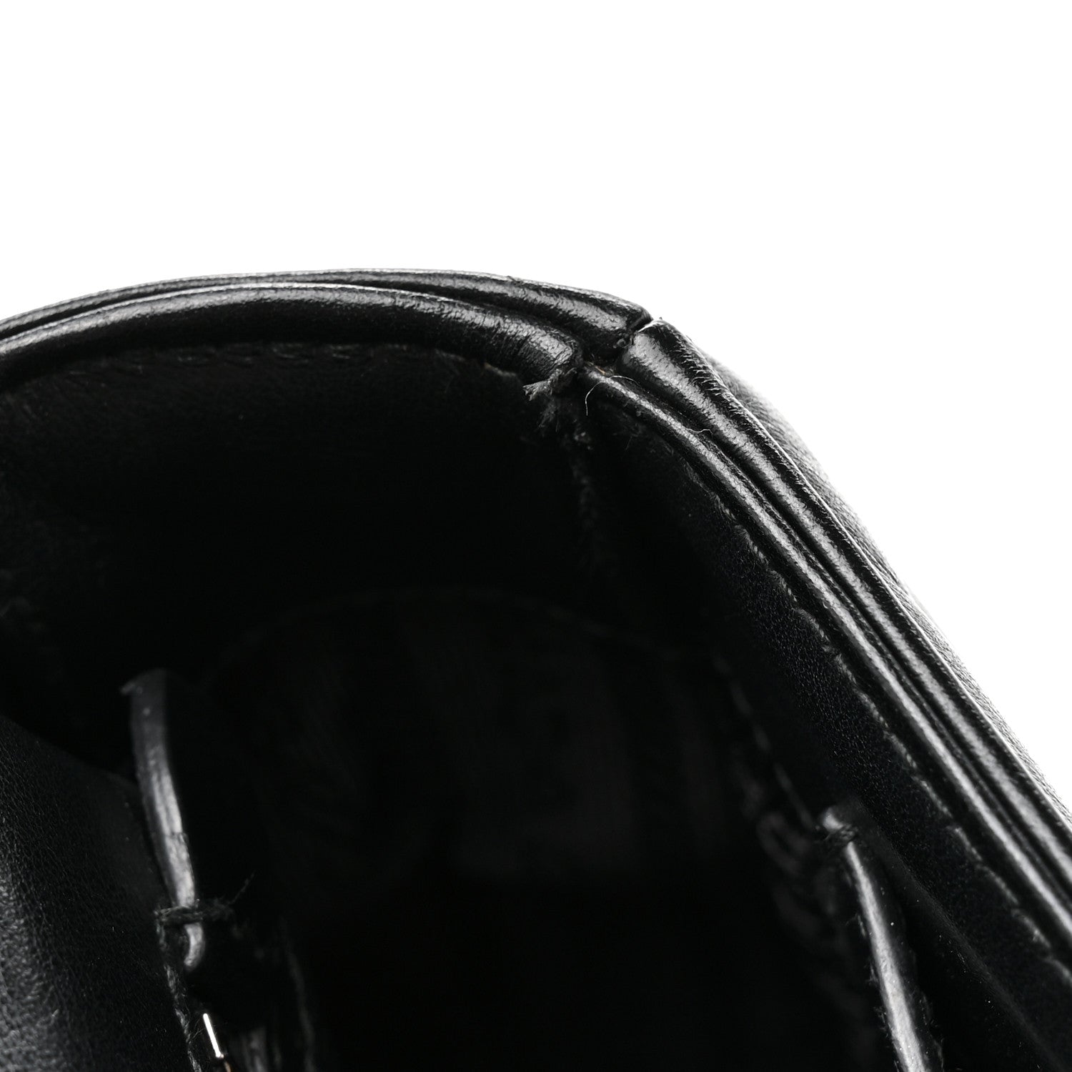 Prada Soft Calfskin Impunture Diagramme Medium Chain Flap Shoulder Bag Black 22 of 25