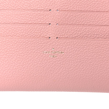 Louis Vuitton Calfskin Felicie Card Holder Insert Rose Ballerine 6 of 6