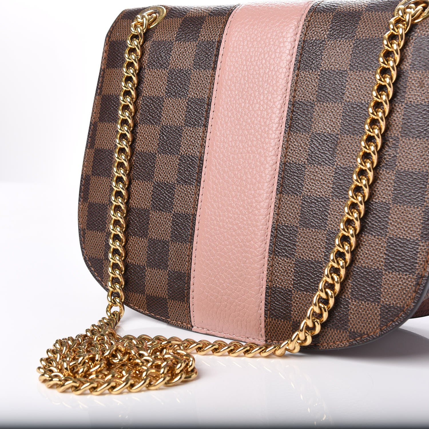 Louis Vuitton Damier Ebene Cuir Taurillon Wight Magnolia 14 of 14