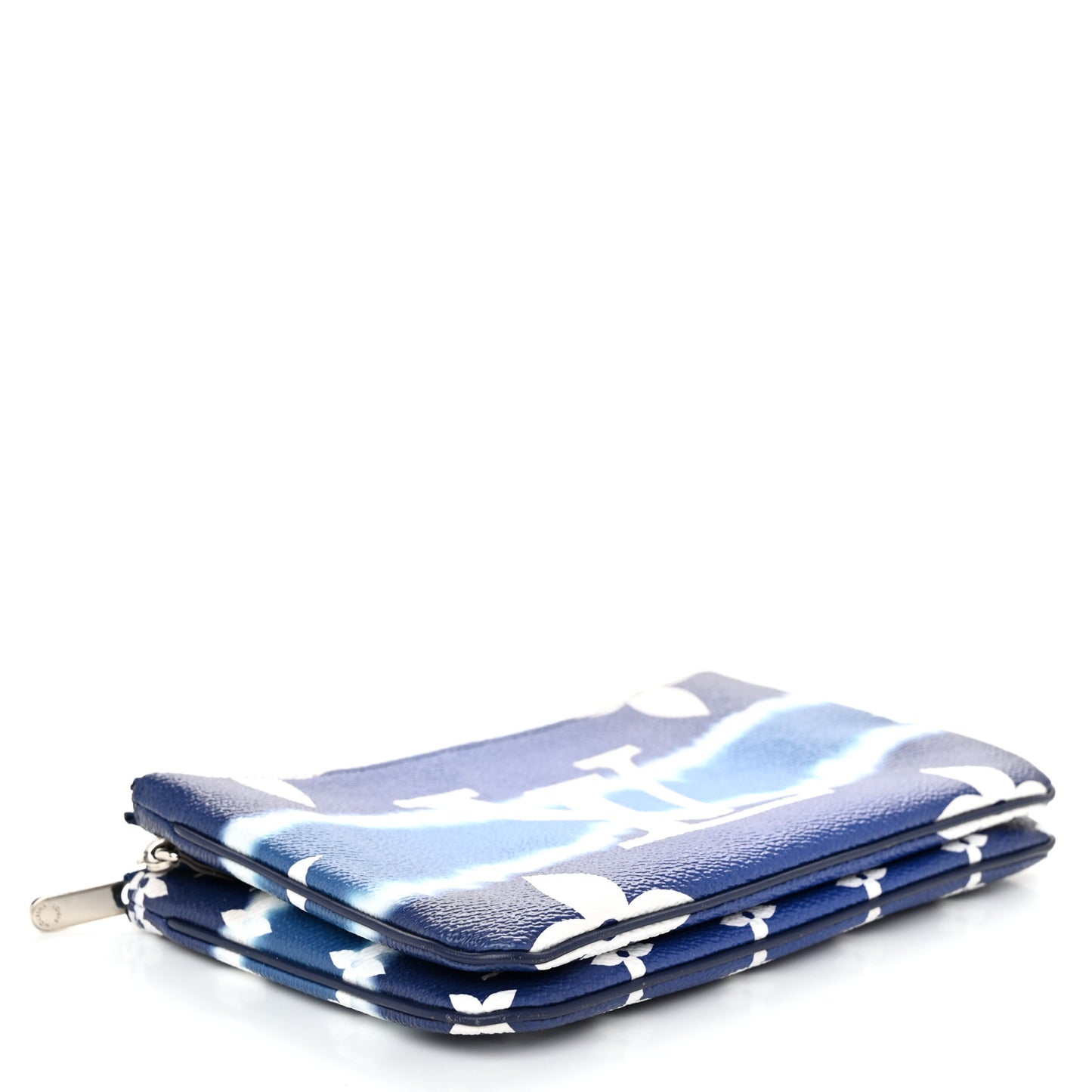 Monogram Giant Escale Double Zip Pochette Blue