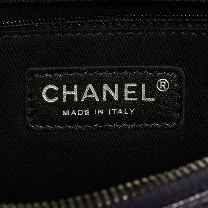 Chanel Iridescent Caviar Quilted Small Chic Flap Dark Purple 6 of 8