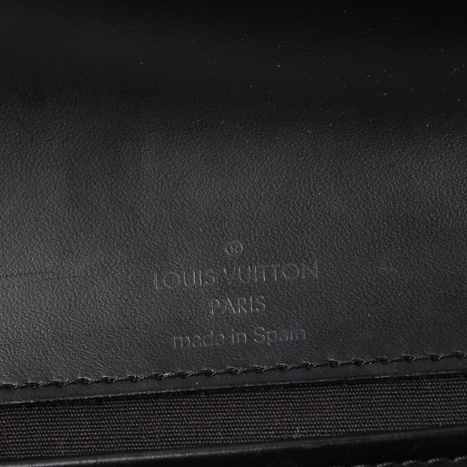 Louis Vuitton Epi Honfleur Black 5 of 9