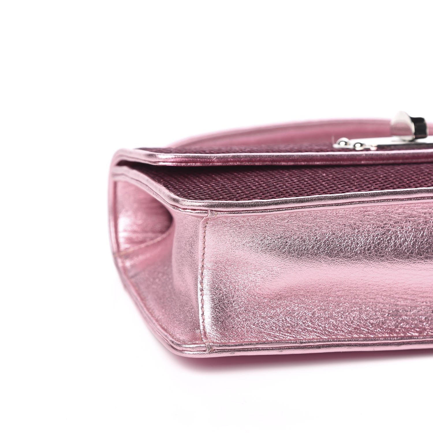 Miu Miu Paillettes Sequin Cleo Top Handle Rosa 7 of 9