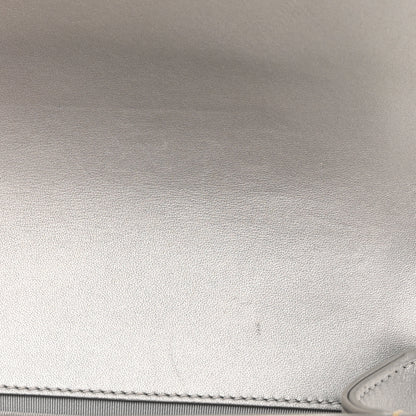 Chanel Metallic Lambskin PVC Quilted Small Boy Flap Blue 11 of 19