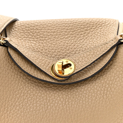 Hermes Taurillon Clemence Mini Lindy 20 Trench 8 of 12
