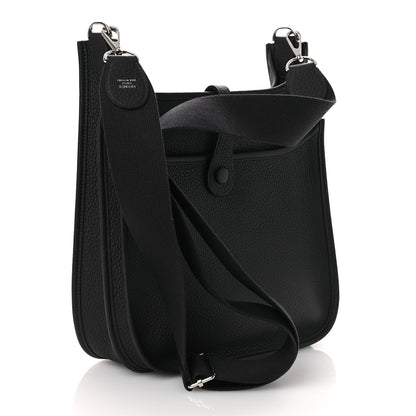 Hermes Taurillon Clemence Evelyne III PM Caban 3 of 10