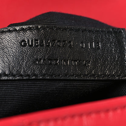 Saint Laurent Calfskin Y Quilted Monogram Toy Loulou Crossbody Bag New Lipstick 7 of 11