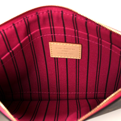 Louis Vuitton Monogram Neverfull MM GM Pochette Pivoine 5 of 8