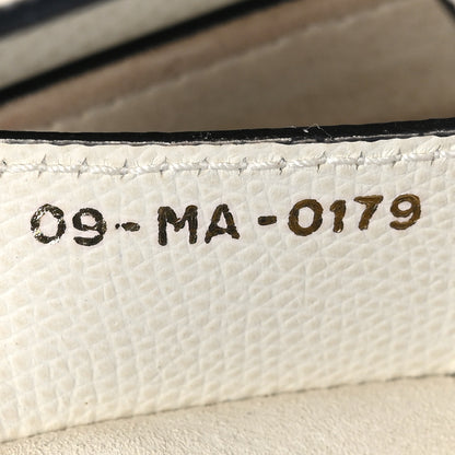 Christian Dior Grained Calfskin Saddle Bag White 7 of 10