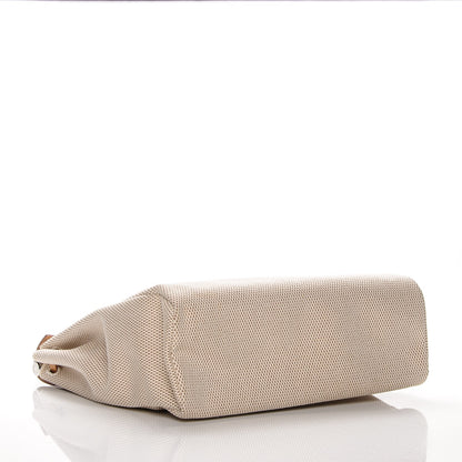 Hermes Toile Vache Calfskin Herbag 40 GM Natural 4 of 9