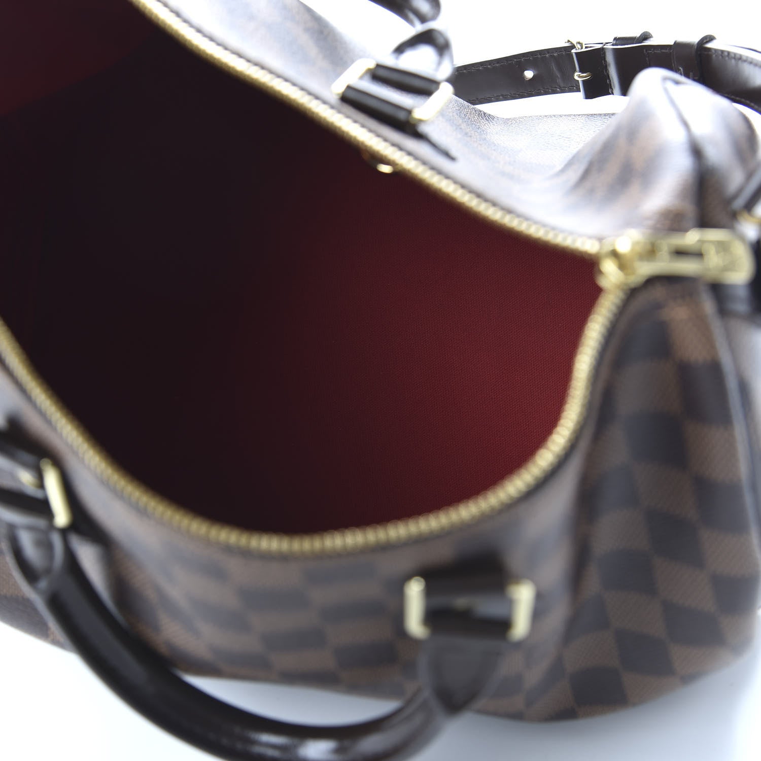 Louis Vuitton Damier Ebene Speedy Bandouliere 30 5 of 9
