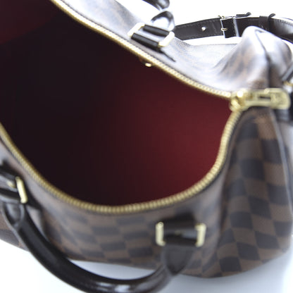 Louis Vuitton Damier Ebene Speedy Bandouliere 30 5 of 9