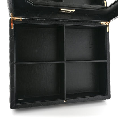 Chanel Lambskin Calfskin Tweed Success Story Set of 4 Minis Bags Black 16 of 47