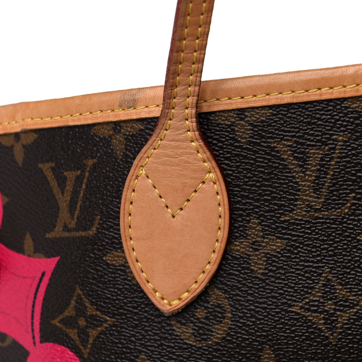 Louis Vuitton Monogram Bay Neverfull MM Rose Ballerine Poppy 20 of 26