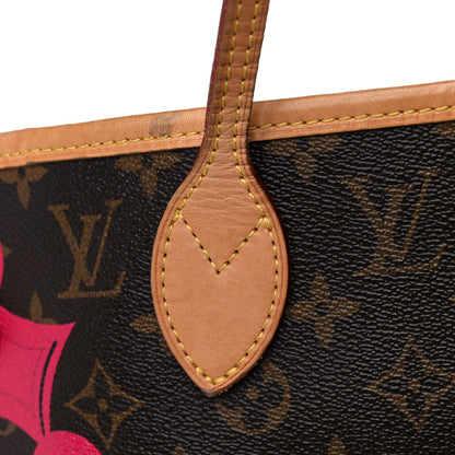Louis Vuitton Monogram Bay Neverfull MM Rose Ballerine Poppy 20 of 26