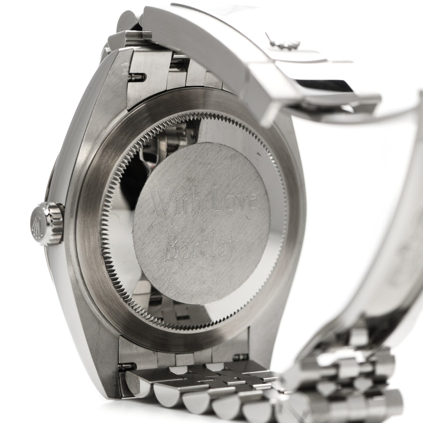 Stainless Steel 18K White Gold 41mm Oyster Perpetual Datejust Watch White 126334