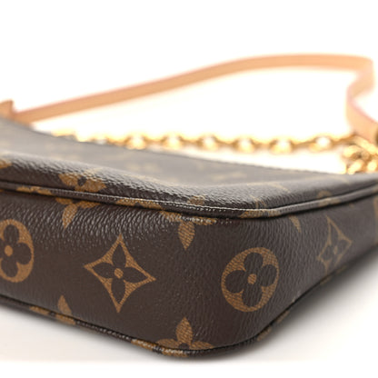 Louis Vuitton Monogram Chain Pochette Accessories 8 of 9