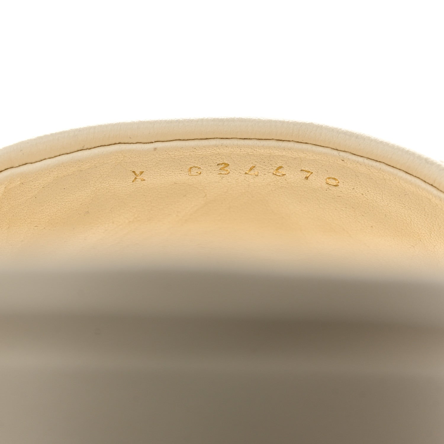 Chanel Calfskin Pearl CC Mules 37 Ivory 7 of 9