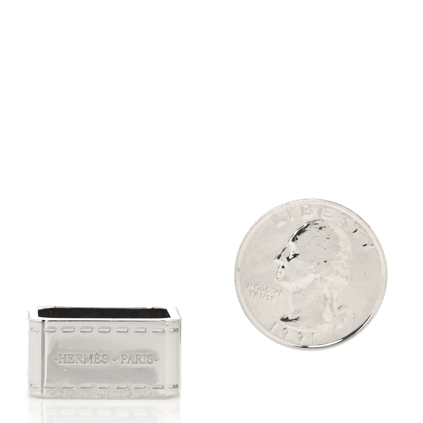 Palladium Bolduc Scarf Ring