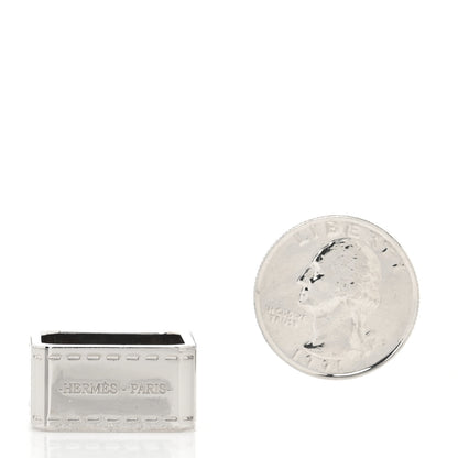 Hermes Palladium Bolduc Scarf Ring 2 of 3