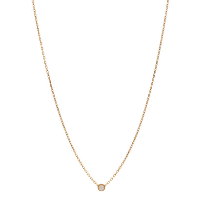 Cartier 18K Pink Gold Diamond SM D'Amour Pendant Necklace 1 of 4