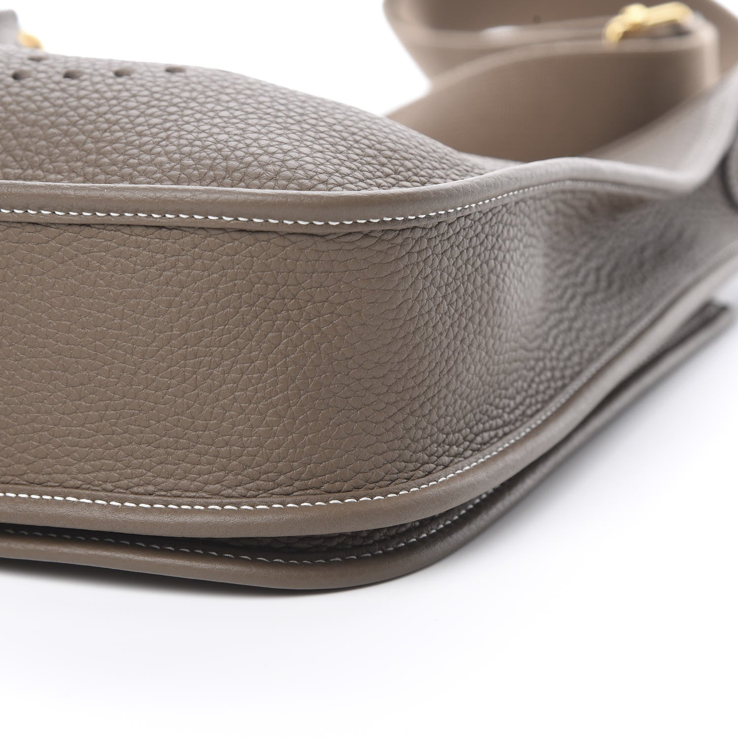 Hermes Taurillon Clemence Evelyne III PM Etoupe 10 of 10