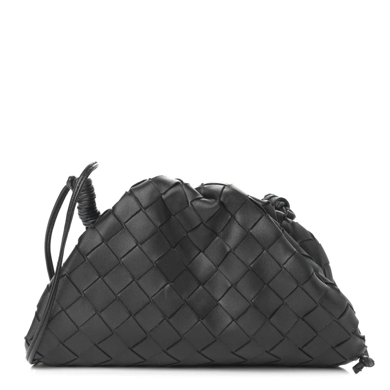 Bottega Veneta Nappa Intrecciato The Mini Pouch Black 1 of 10