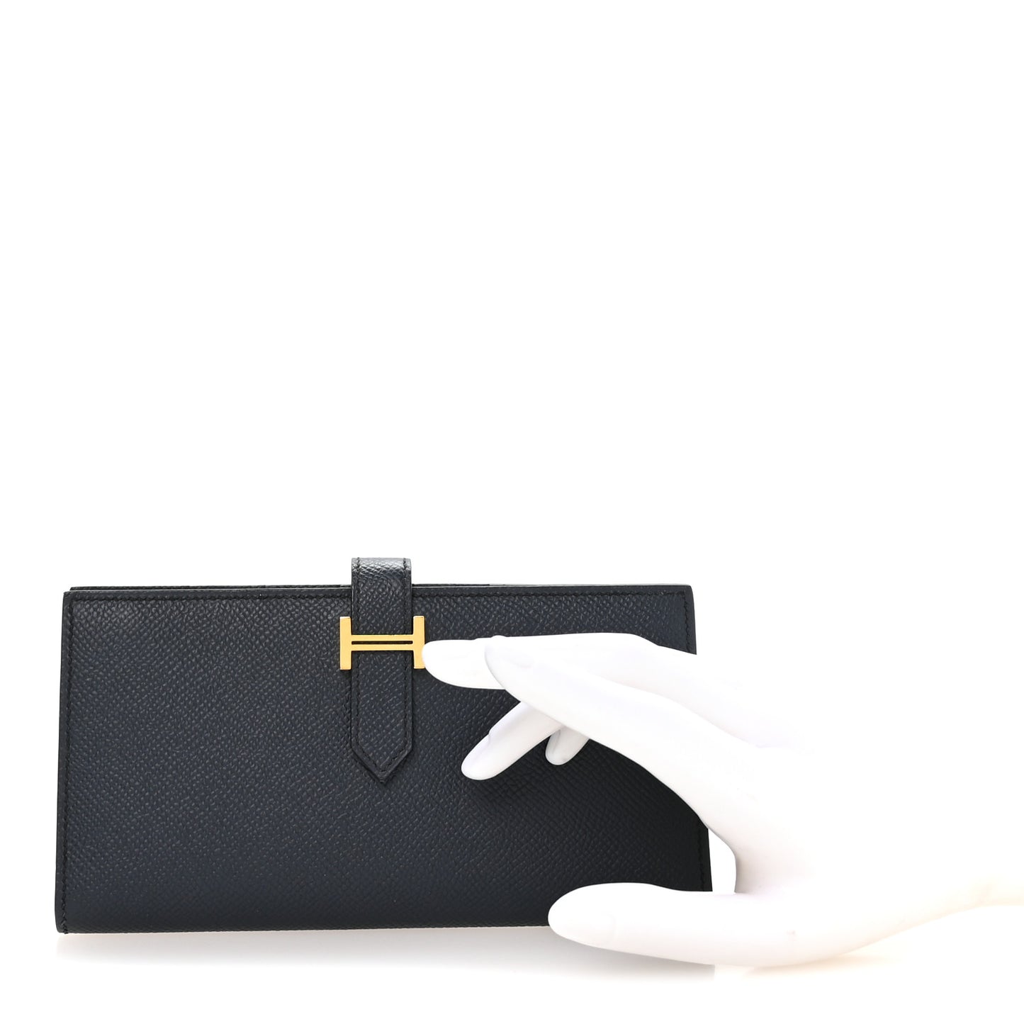 Epsom Bearn Gusset Wallet Deep Blue