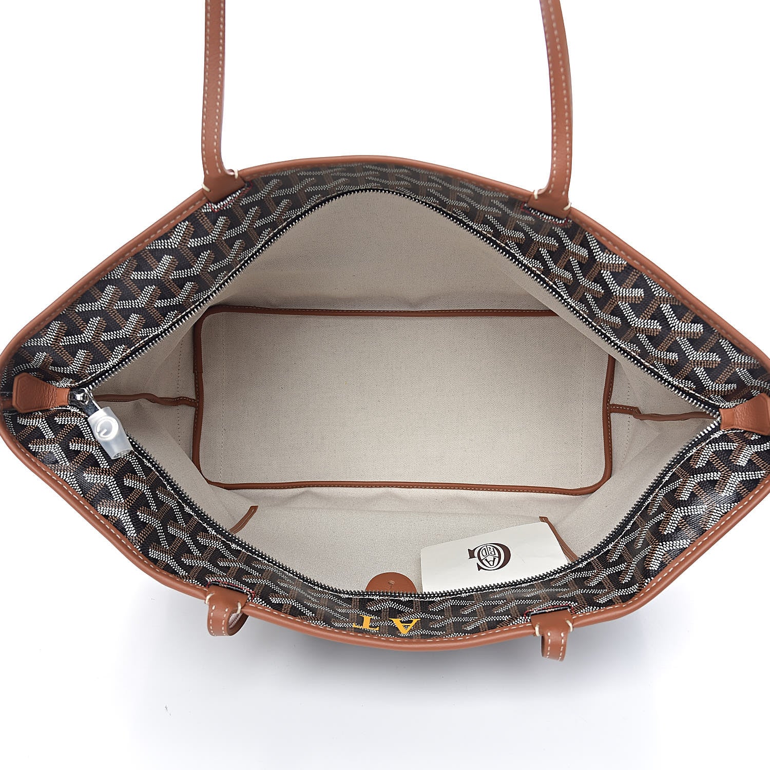 Goyard Goyardine Artois MM Black Gold 5 of 11