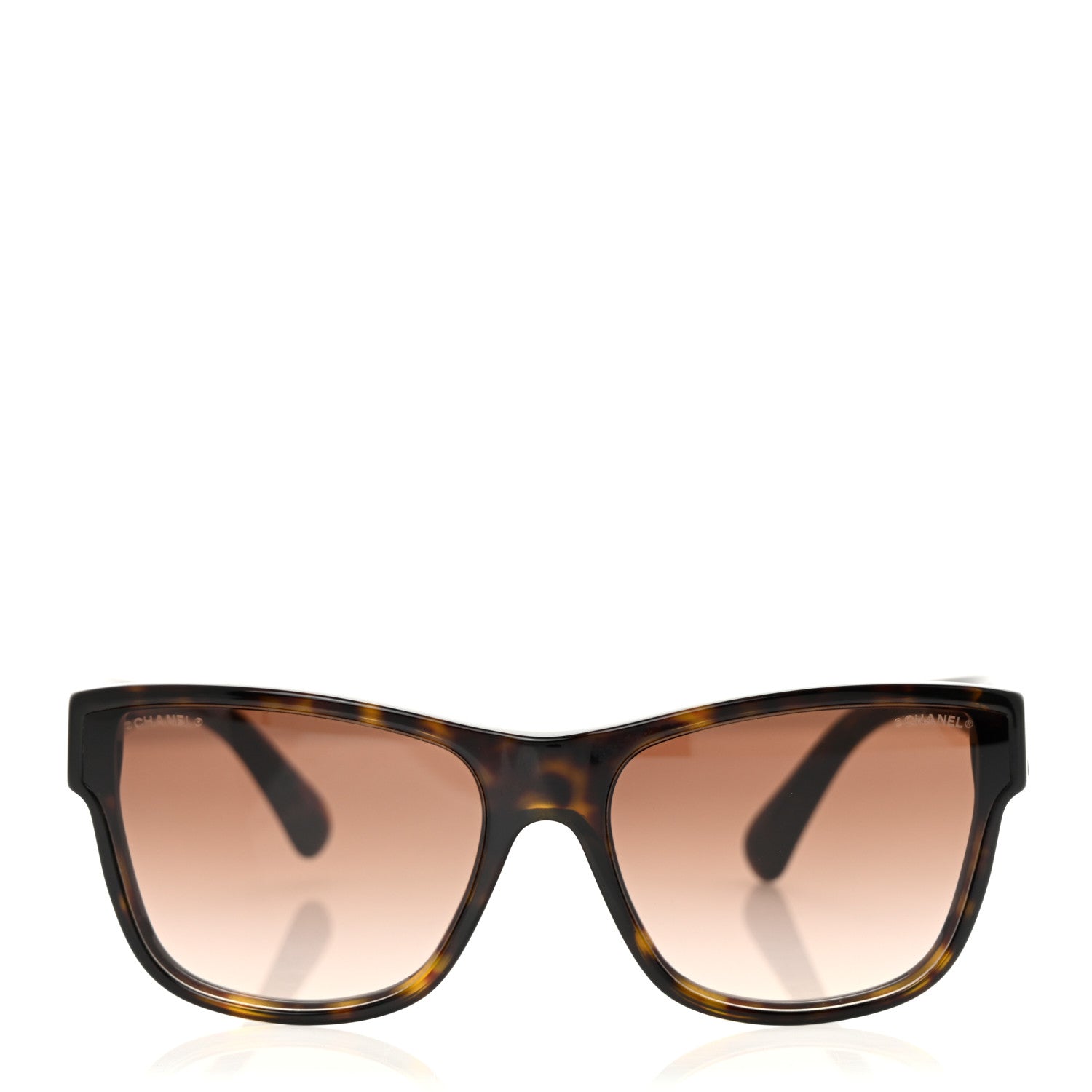 Chanel Acetate Butterfly Sunglasses 5386 Dark Tortoise 2 of 7