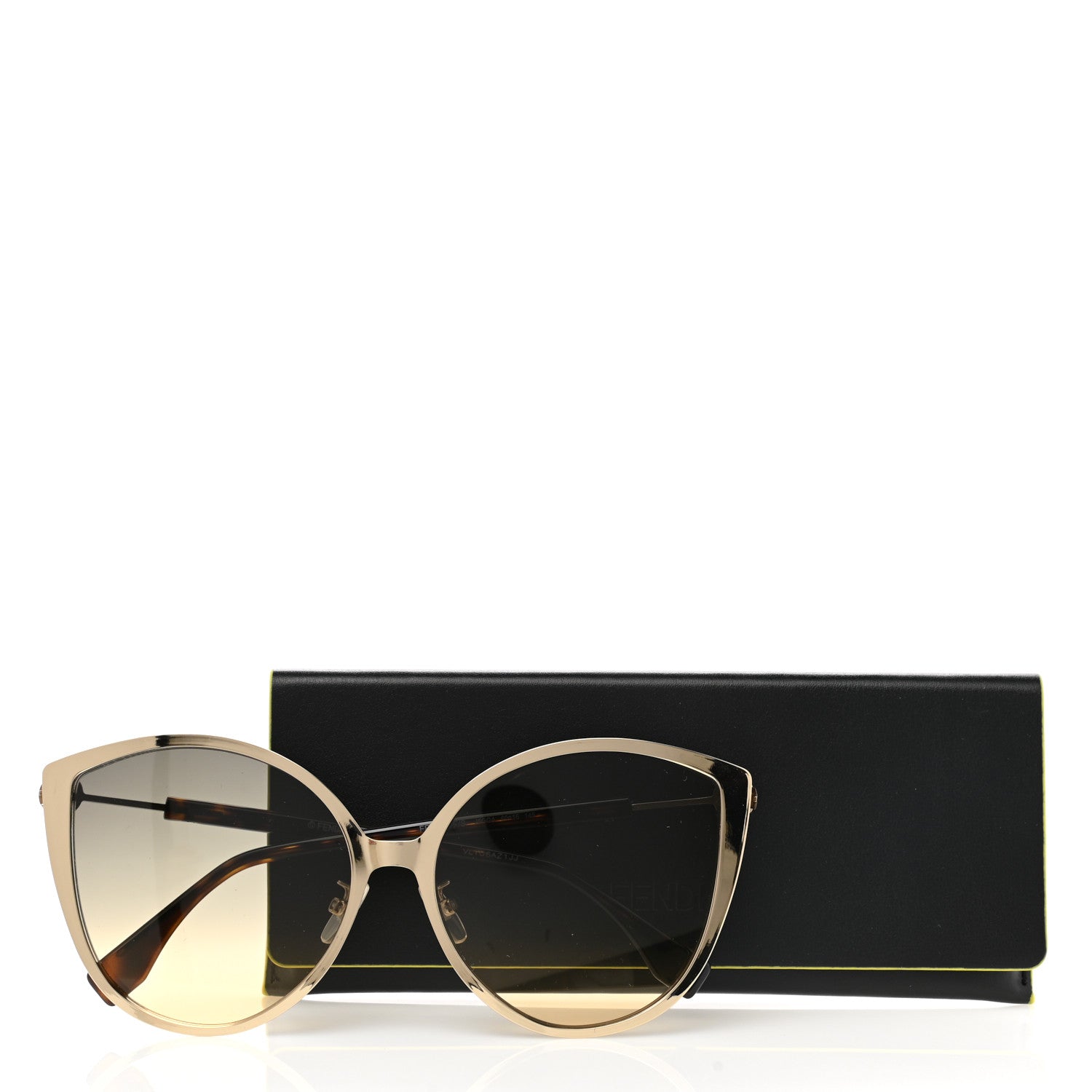 Fendi Cat Eye F is Fendi Sunglasses FF 0395/F/S Tortoise 7 of 7
