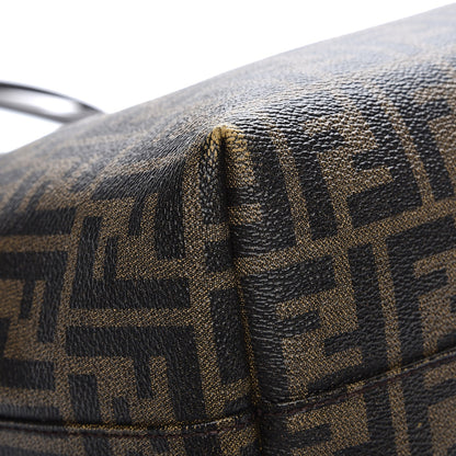 Fendi Zucca Spalmati Medium Roll Tote Tobacco Moro 10 of 13