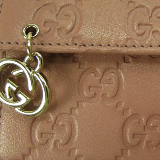 Guccissima GG Pierce Tri Fold Wallet Blush