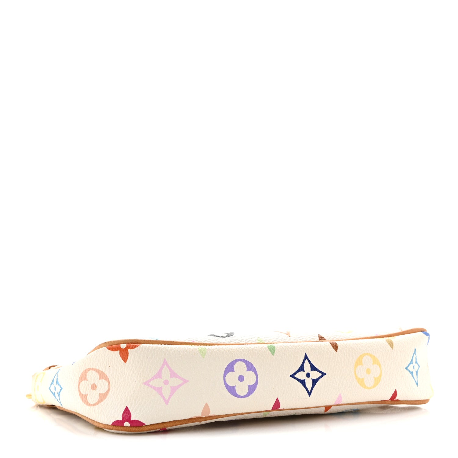 Louis Vuitton Monogram Multicolor Pochette Accessories White 4 of 15