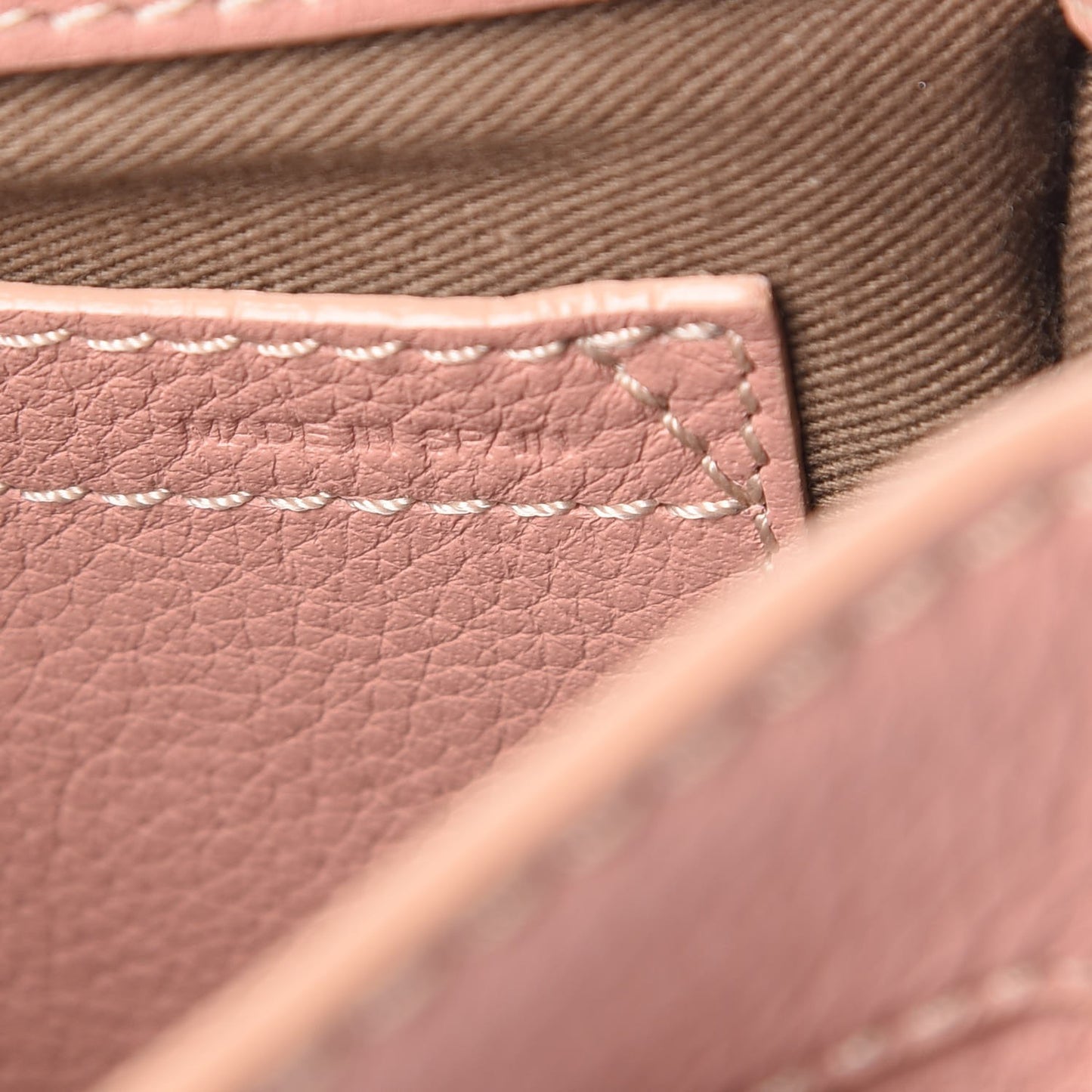 Grained Calfskin Small Marcie Saddle Bag Anemone Pink