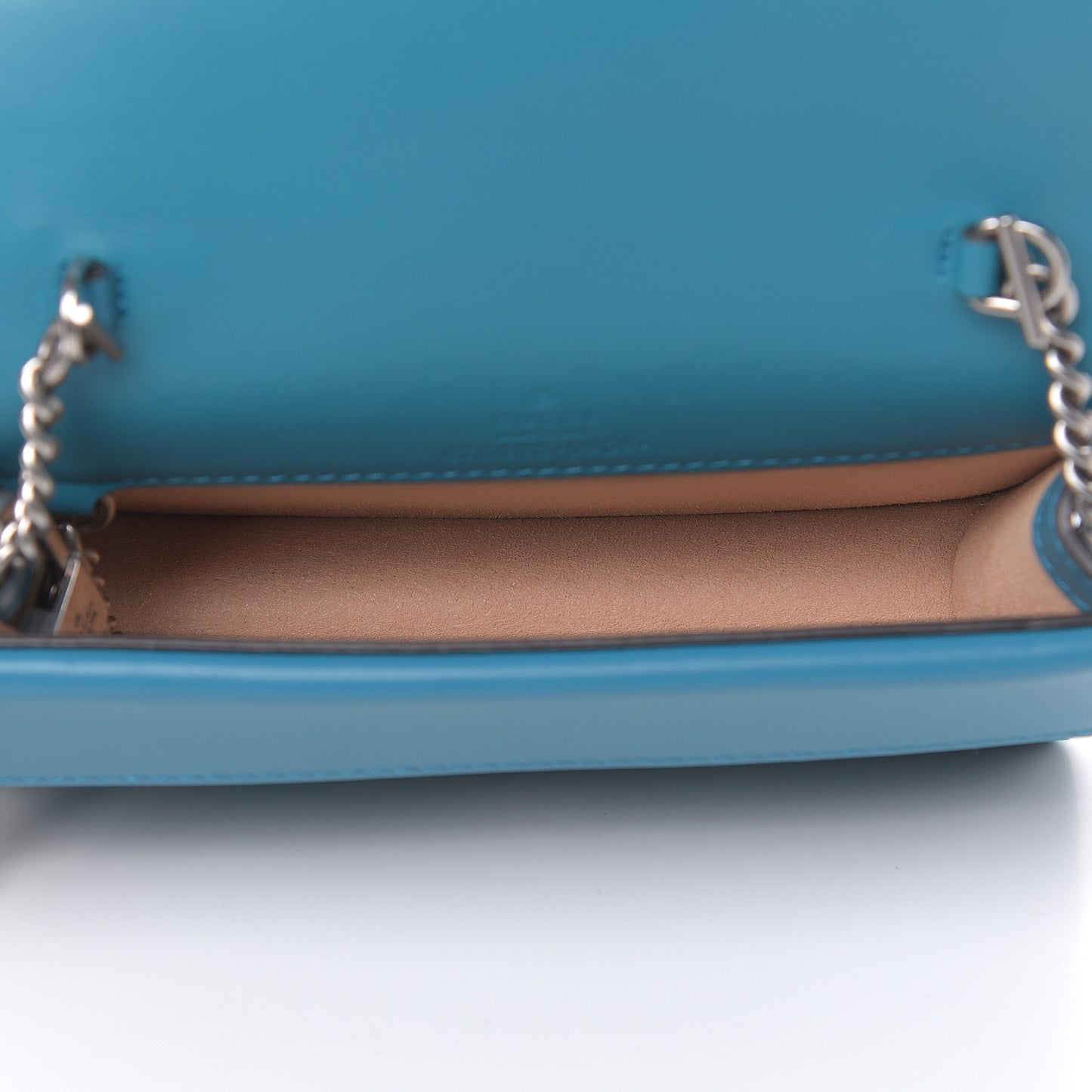 Velvet Super Mini Dionysus Shoulder Bag Pavone Cyan