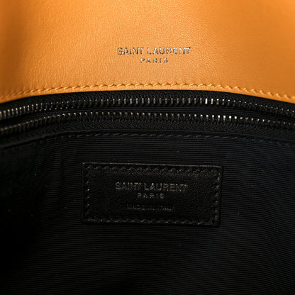Saint Laurent Suede Monogram Medium Niki Chain Satchel Cheddar 6 of 12