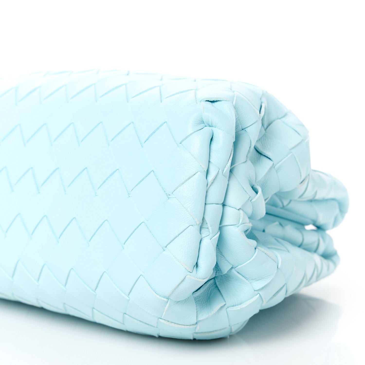 Bottega Veneta Nappa Intrecciato Teen Pouch Pale Blue 11 of 11