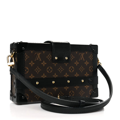 Louis Vuitton Monogram Petite Malle Black 3 of 11