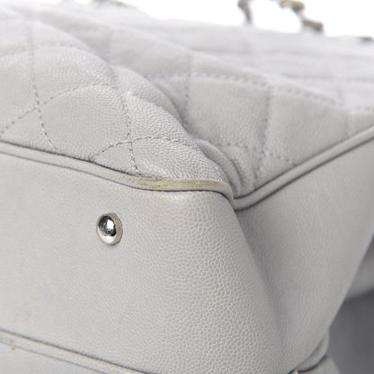 Chanel Caviar Quilted Large Urban Companion Top Handle Shopping Tote Grey 13 of 16