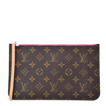 Louis Vuitton Monogram Neverfull MM GM Pochette Pivoine 1 of 7
