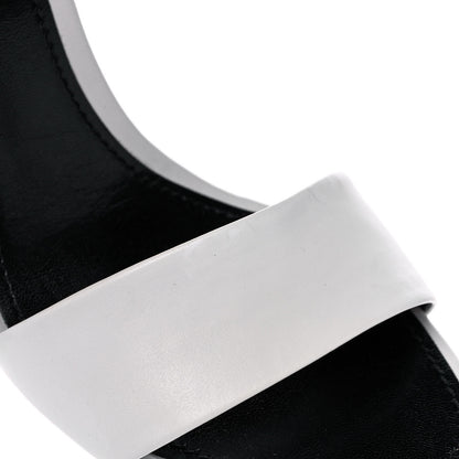 Louis Vuitton Calfskin Call Back Sandals 40 White 9 of 11