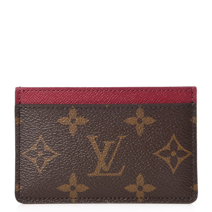 Louis Vuitton Monogram Card Holder Fuchsia 1 of 7