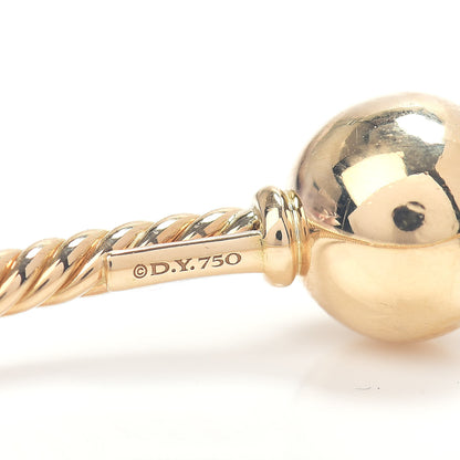 David Yurman 18K Yellow Gold 10mm Solari Bracelet 4 of 4