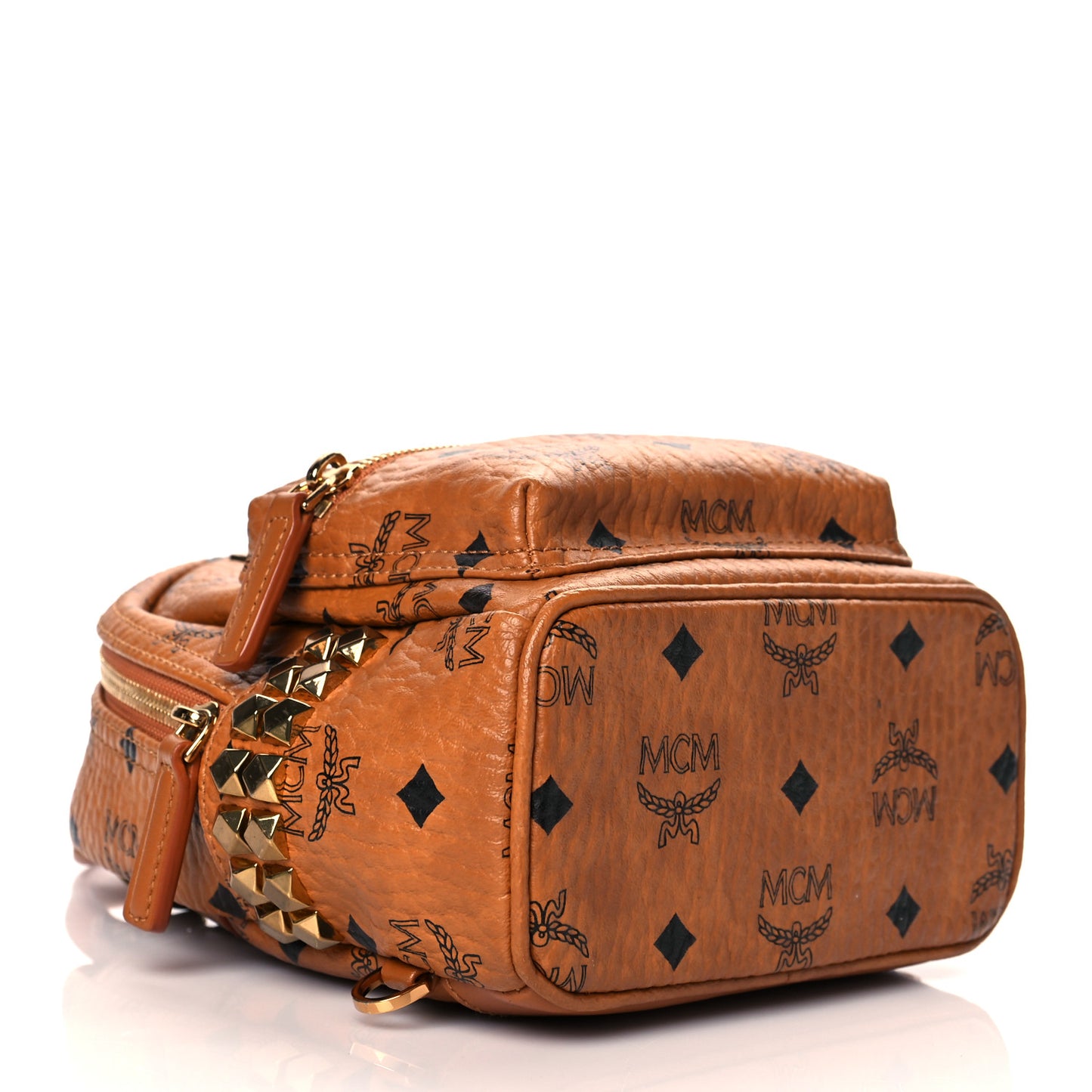 Visetos Side Stud X-Mini Stark Bebe Boo Backpack Cognac