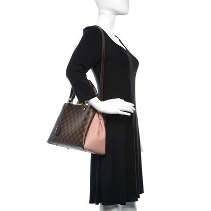 Louis Vuitton Damier Ebene Cuir Taurillon Brittany Magnolia 2 of 11