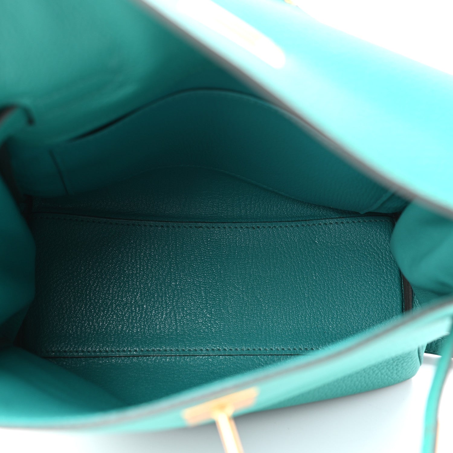 Hermes Taurillon Clemence Kelly Ado Backpack Vert Verone 5 of 9