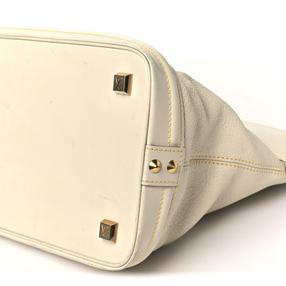 Louis Vuitton Suhali Lockit MM White 9 of 9